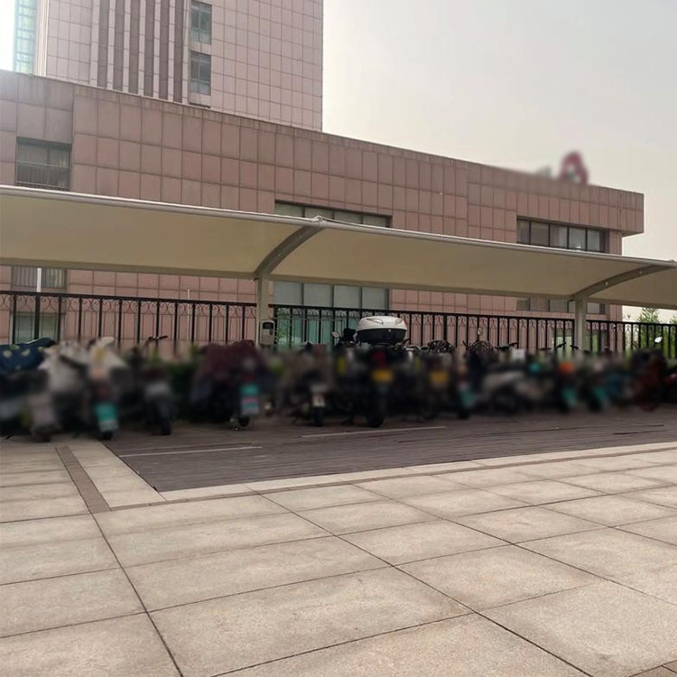 乐业县膜结构电动车棚